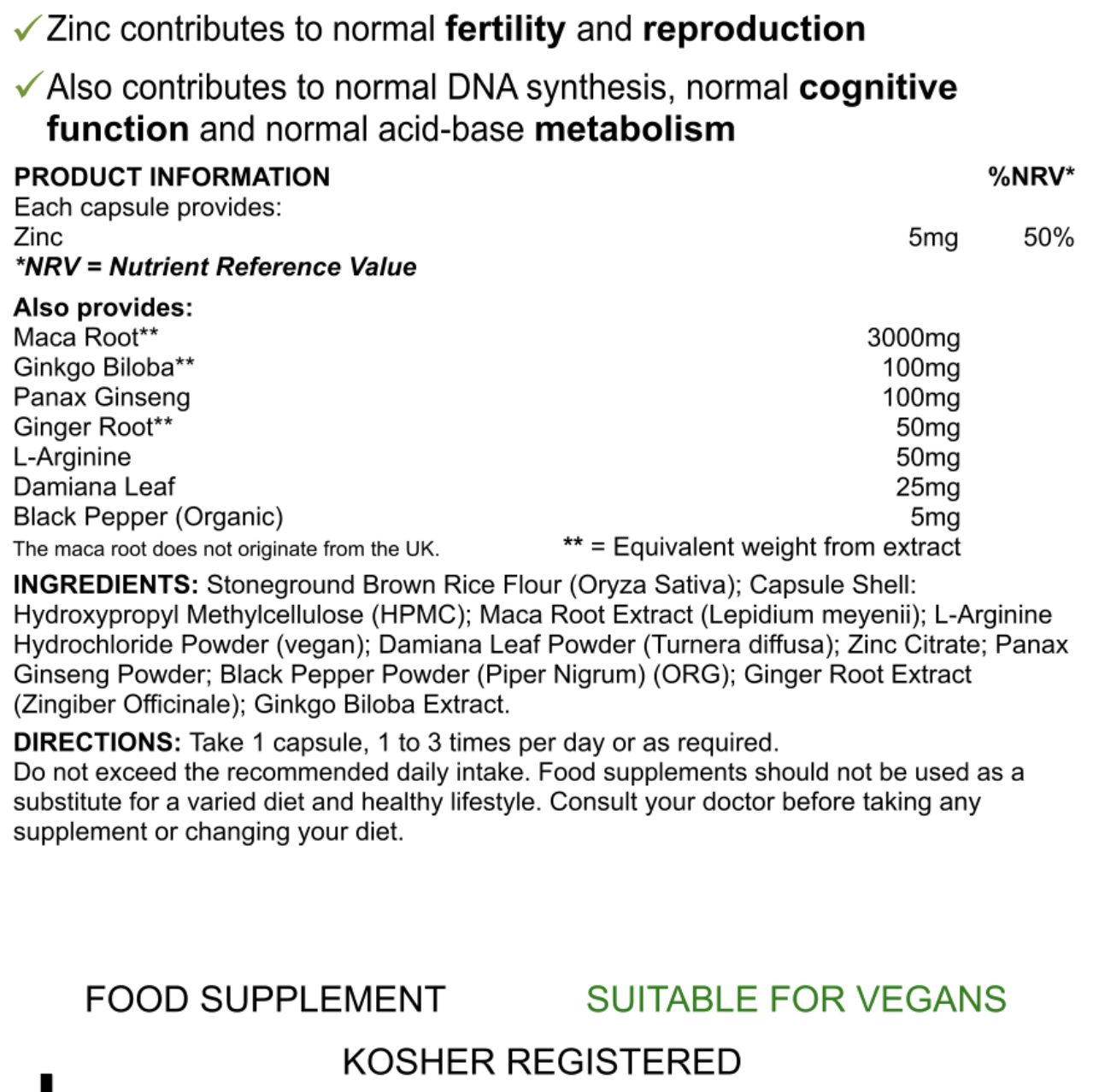 MACA ROOT